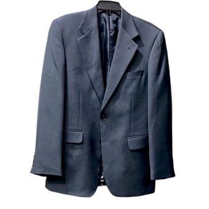 John Blair Vintage Men’s Navy Blazer Sports Coat Jacket